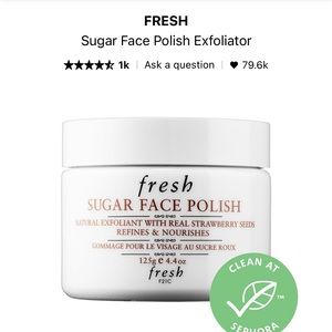 NEW Fresh Sugar Face Polish